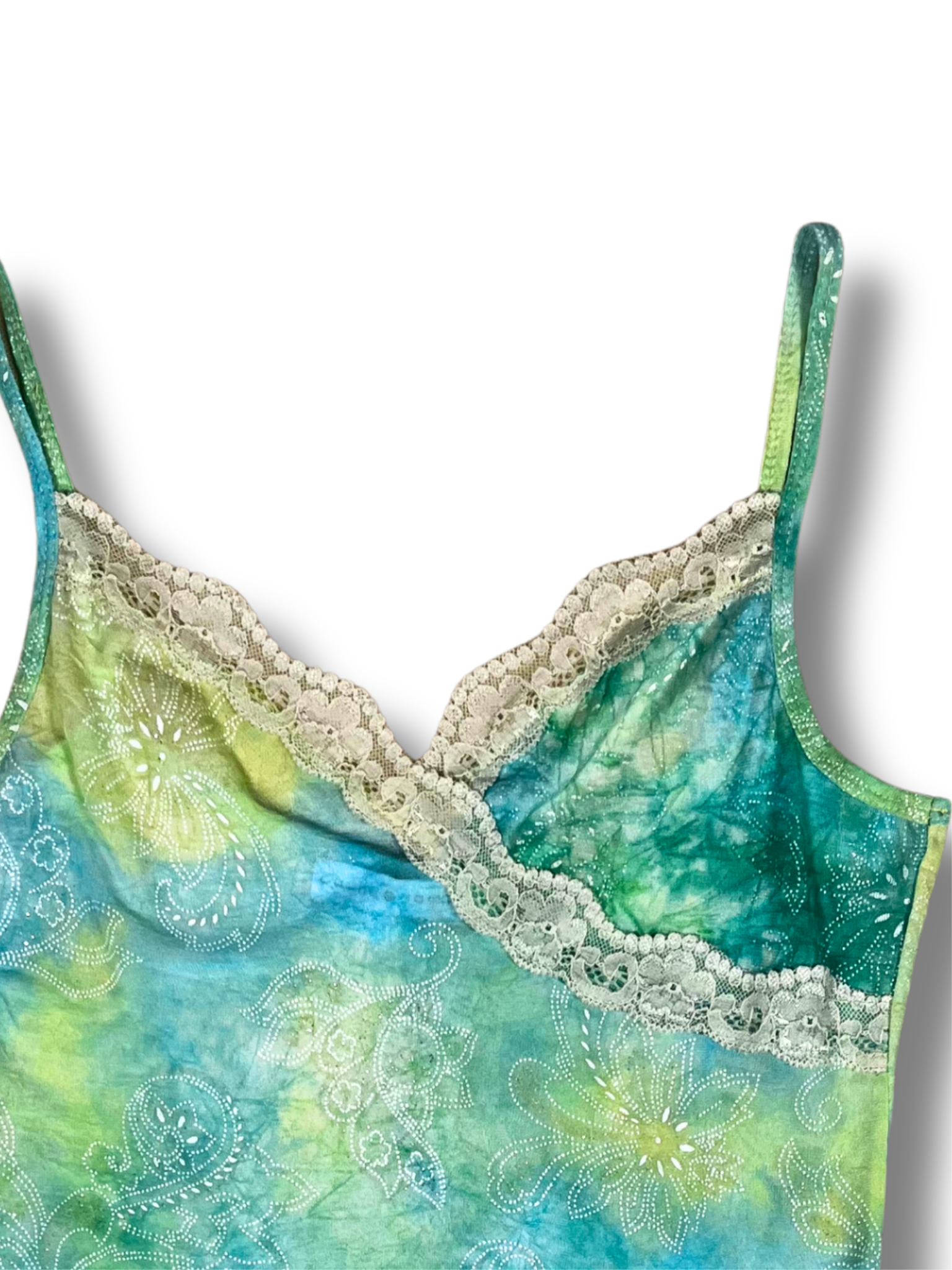 Top verde tie dye Caché Caché - Imagen 3