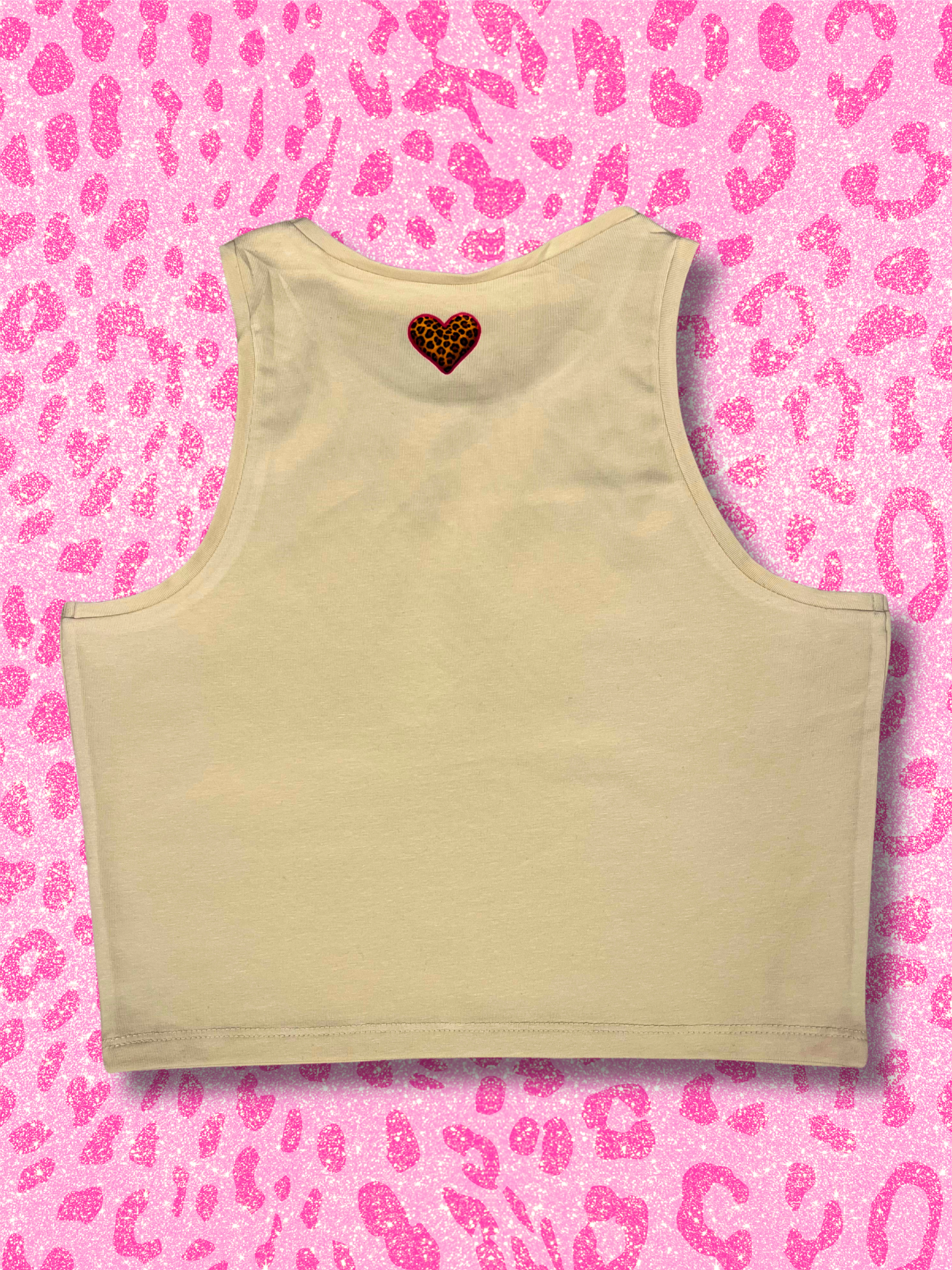 Crop top llamas de leopardo - Imagen 5